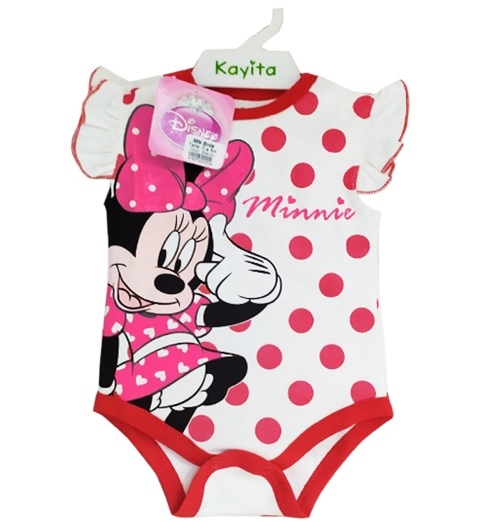 MV606 Body Minnie bolas fucsia 12 a 18