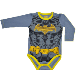 MV837 Body Batman Plomo ML -  9 a 12