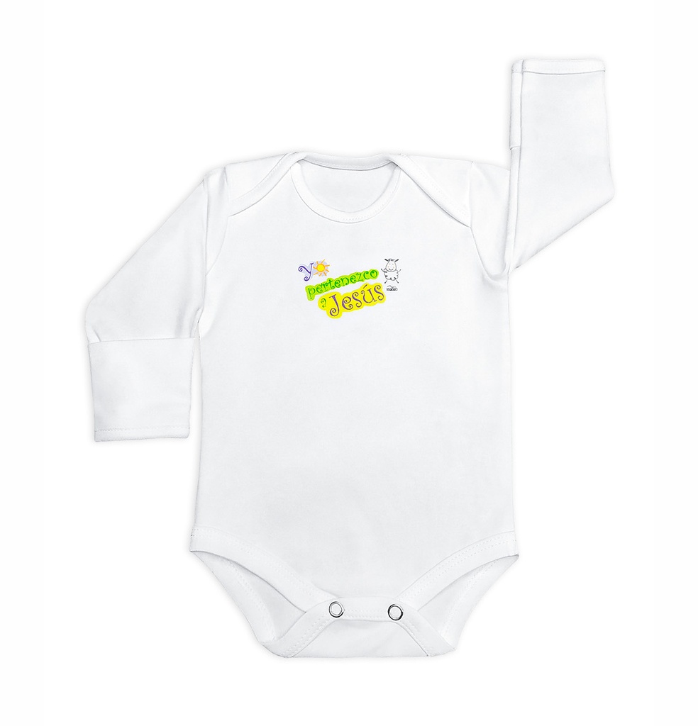 Body Mesero  celeste talla 0 a 3