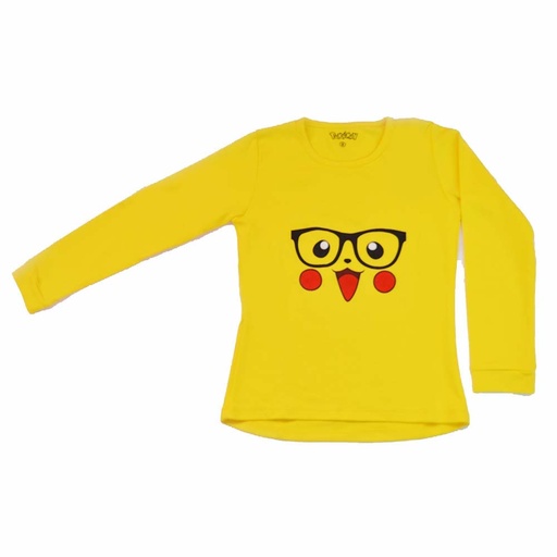 [MV773] polo Pikachu   talla 14