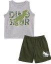 [MR16] MR05 Conjunto Dinos caricaturas Melange T4