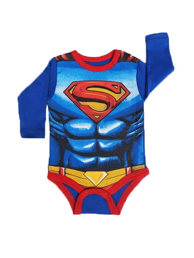 [MV520] MV520 Body Superman ML Azul 0 a 3
