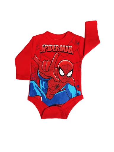 [MV538] MV538 Body Spiderman ML Rojo 3 a 6