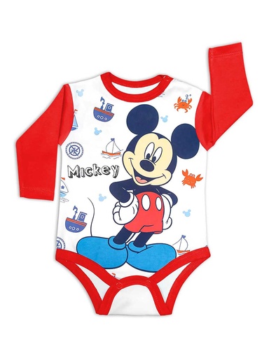[MV556] MV556 Body Mickey barcos ML Rojo 0 a 3