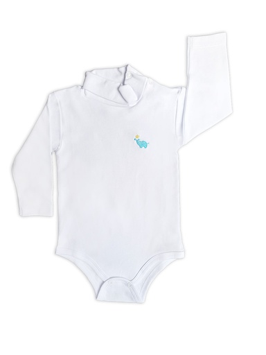 [MK666] Body Cafarena elefante  blanco talla 12 a 18