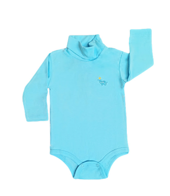 [MK659] Body Cafarena elefante  turquesa talla 12 a 18