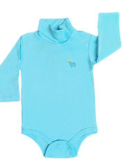 [MK659] Body Cafarena elefante  turquesa talla 18 a 24