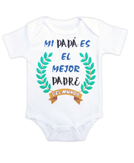 [MK546] Body El mejor padre   talla 18 a 24