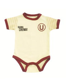 [MK548] Body La U Garra crema Dale U   talla 0 a 3