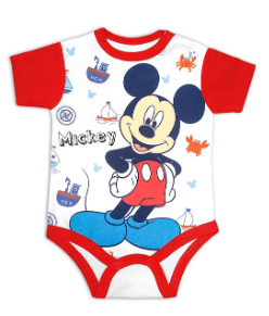 [MV710] MV710 Body Mickey barcos - rojo 0 a 3
