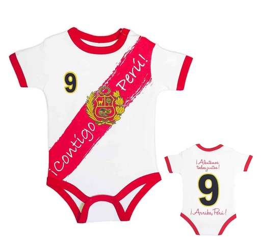[MK650] Body Perú raya dorada   talla 18 a 24