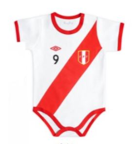 [MK648] Body Perú Umbro   talla 6 a 9