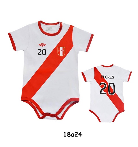 [MK649] Body Perú Umbro   talla 9 a 12