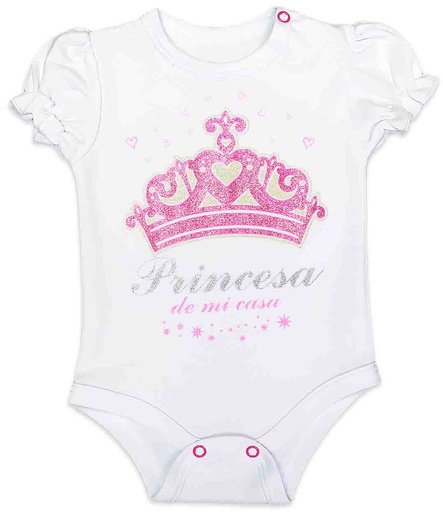 [MK615] Body Princesa de mi casa   talla 9 a 12