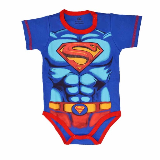 [MV518] Body Superman MC azulino talla 0 a 3