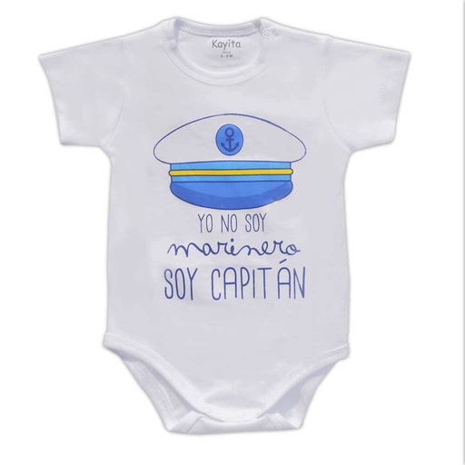 [MK635] Body yo decido  blanco talla 3 a 6