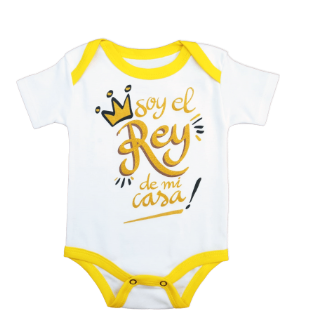 [MK651] Body Soy el Rey 2   talla 0 a 3